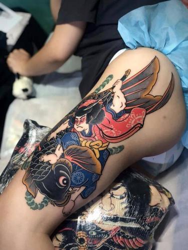 南流—云鹤刺青2020作品_传统