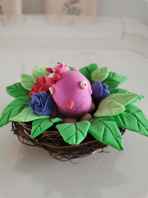 手工制作小鸟的家