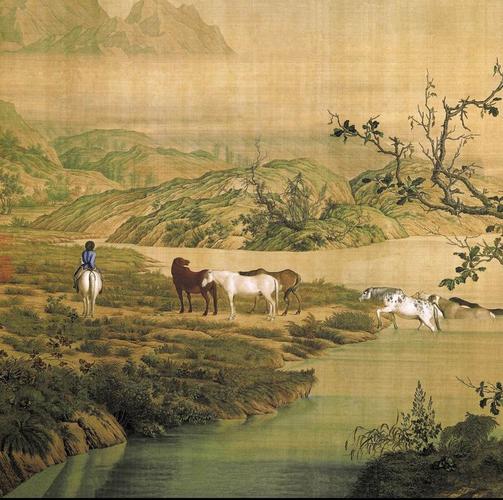 百骏图全图欣赏