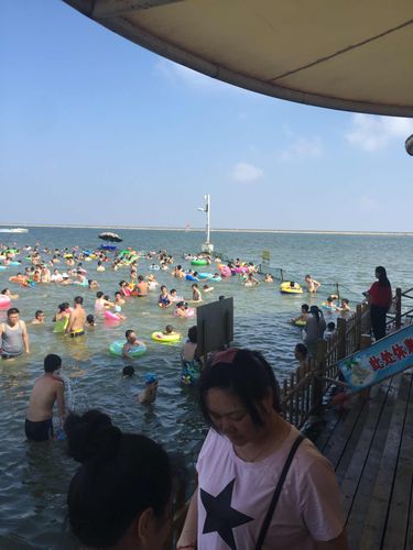碧海金沙 门票 - 儿童票上海奉贤碧海金沙人超多啊,的