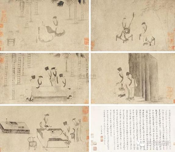 李公麟 《西园雅集图》