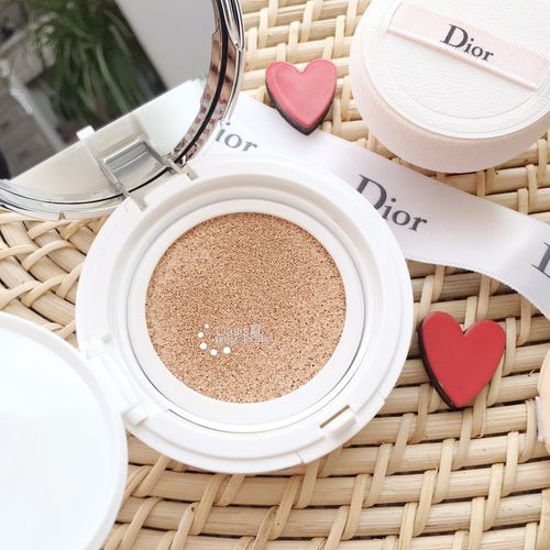dior snow 雪精灵气垫 — 附手背试色