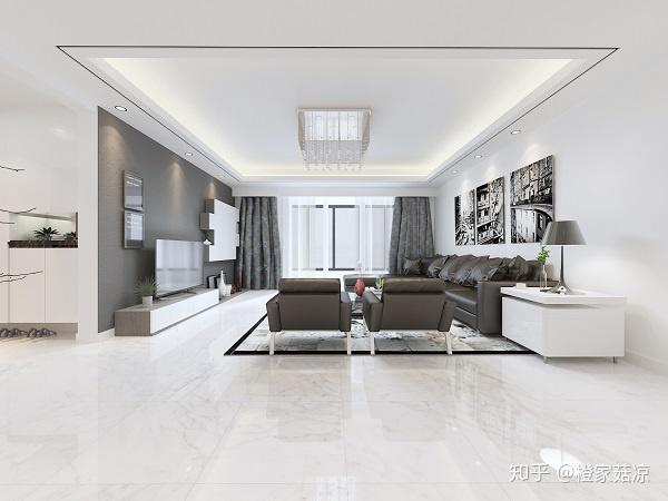 今年客厅装修最流行什么地砖材料 2020年客厅最流行地砖颜色效果图