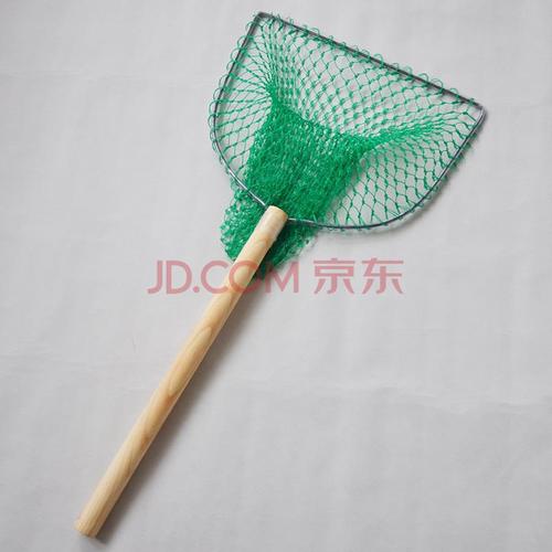 手柄卖鱼水产商户超市生鲜店饭店捞鱼鱼工具鱼捞t 50cm木柄大眼方框