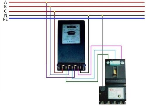三相五线电表怎么接