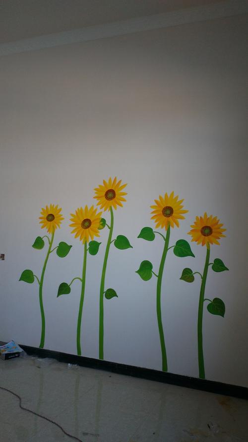 家装手绘壁画电视背景墙墙体彩绘艺术|纯艺术|绘画|中绘壁画 - 原创