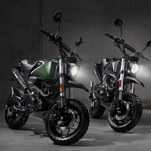 布雷斯通d5摩童迷你摩托车天地游侠越野机车brixton复古摩托车