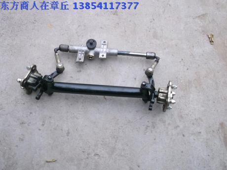 电动四轮车后桥,前桥/前悬挂/带方向机,长度可定