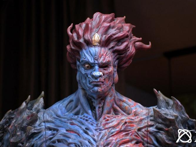 《刺杀小说家》赤发鬼雕像涂装过程_手办_模型涂装_兴趣爱好_玩具