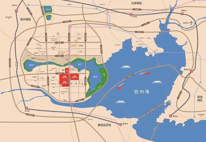 "上合"大项目集聚胶州核心区,迎来投资新机遇!