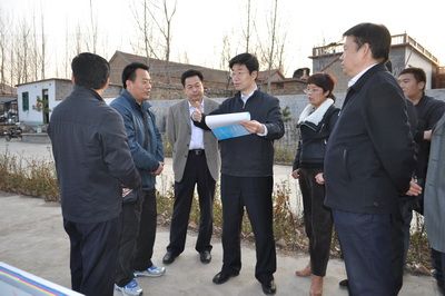 泗水县县委书记县人大主任范宇新到金庄镇视察指导工作