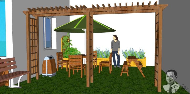 生木造屋的注释