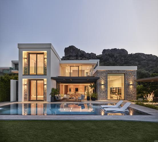 国外住宅设计案例:静谧,自然,极简,土耳其villa draman别墅