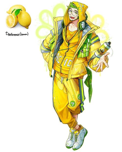 拟人插画插画师rinotuna