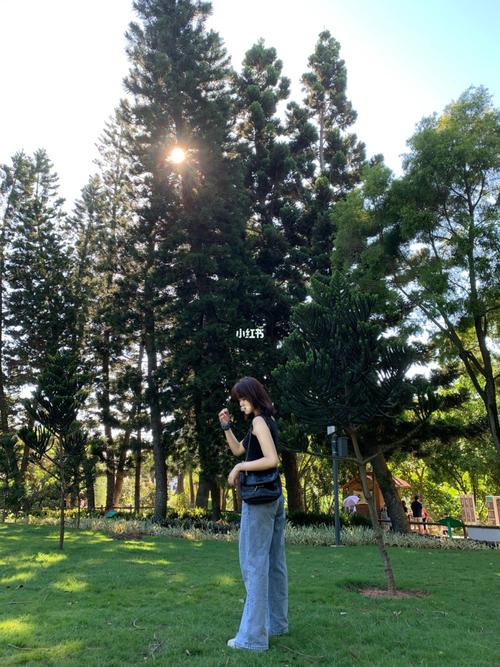 户外拍照 | 简易拍照姿势 | 夏日户外穿搭_摄影_户外