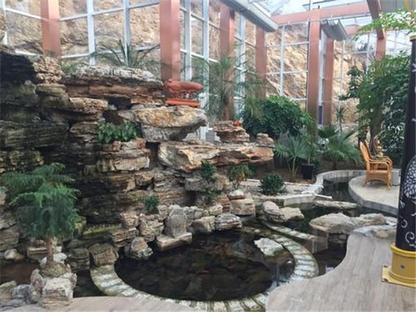 湘乡假山鱼池别墅庭院鱼池假山设计《性价比之高》