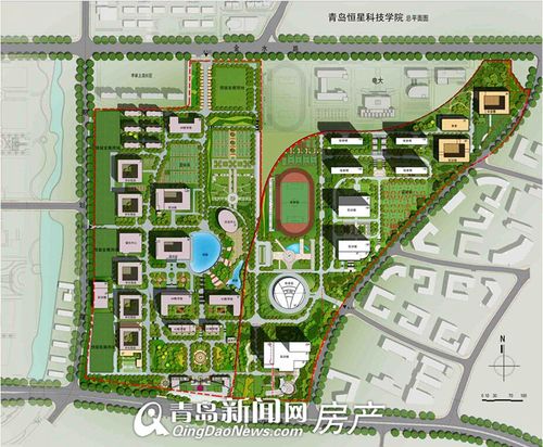青岛恒星科技学院将扩建占地24公顷新建东校区
