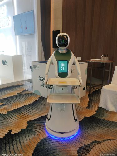 高端地产活动送餐服务机器人 机器人送餐 机器人租赁