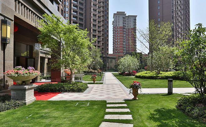 上海复地新都国际景观设计 - 中高密度高档社区景观 - 景观设计,城市