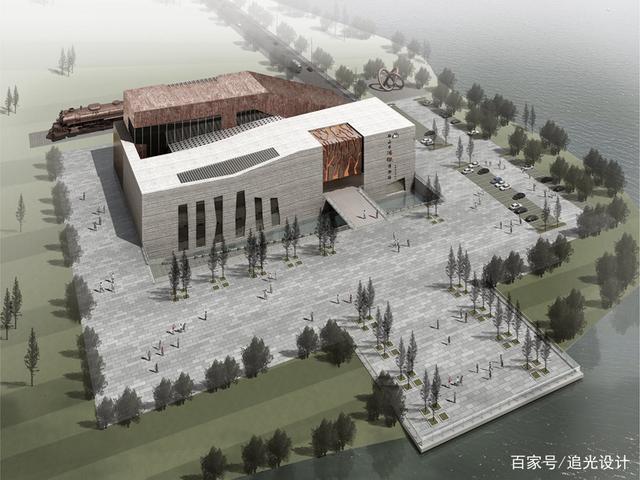 博物馆立面文创灯光设计