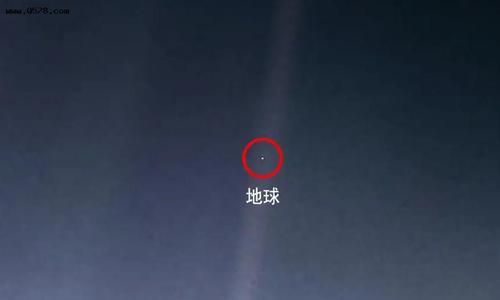 nasa发射的好奇号拍摄到了地球照片,它在火星上,在那里看到的地球非常