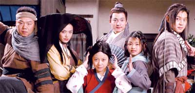 "抠门掌柜"阎妮《武林外传》大练陕西话(图)