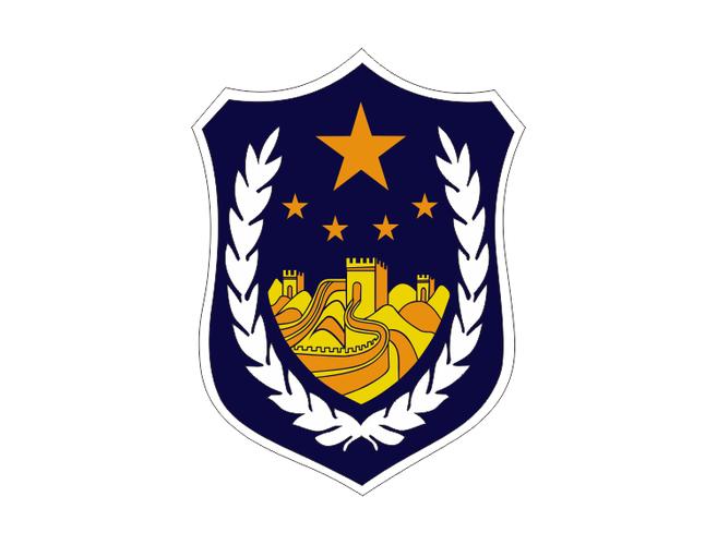 警车警徽矢量素材
