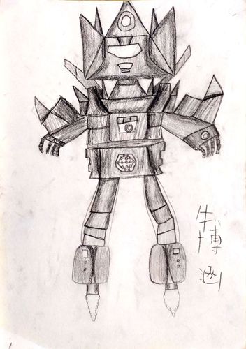 《机器人的创想》——丹青文化艺术工作室 造型艺术四班