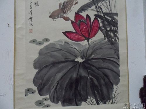 当代名画家.吴青露.春江水暖