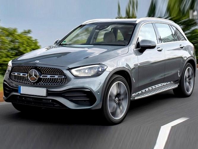 梅赛德赛-奔驰全新一代glc路试谍照曝光