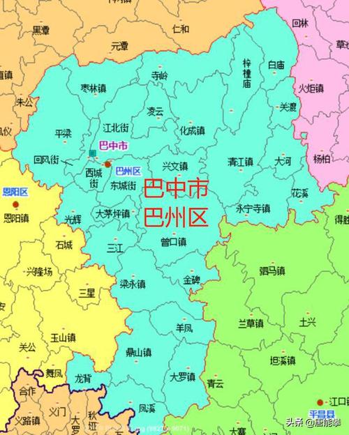 巴中巴州23,恩阳24乡镇变迁,四川县域经济研究系列14