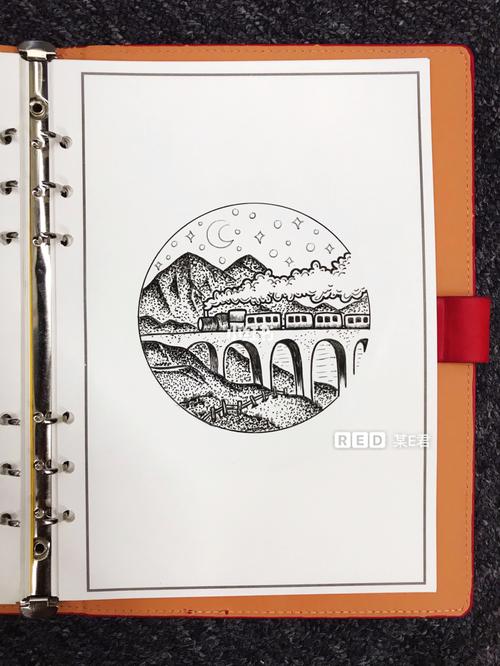 08通往霍格沃茨的列车【哈利波特】简笔画教程_简笔