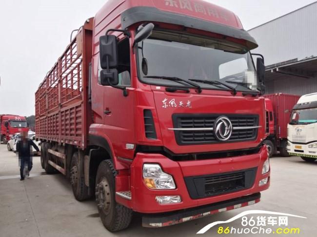 东风商用车天龙 国五9.6米高栏车货车