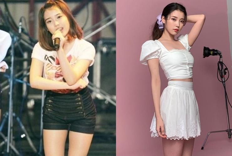 原创灭亡朴宝英曾胖过女星瘦身前后对比iu秀智减肥后超仙她被求胖回去