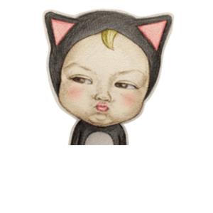 sadayuki宝宝鼓气嘟嘴 - 表情包在线制作