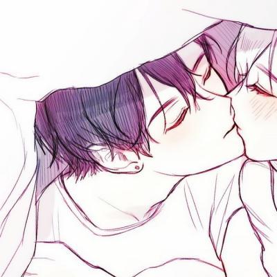 污污的动漫情侣头像高清好看亲吻或拥抱污污的动漫情头