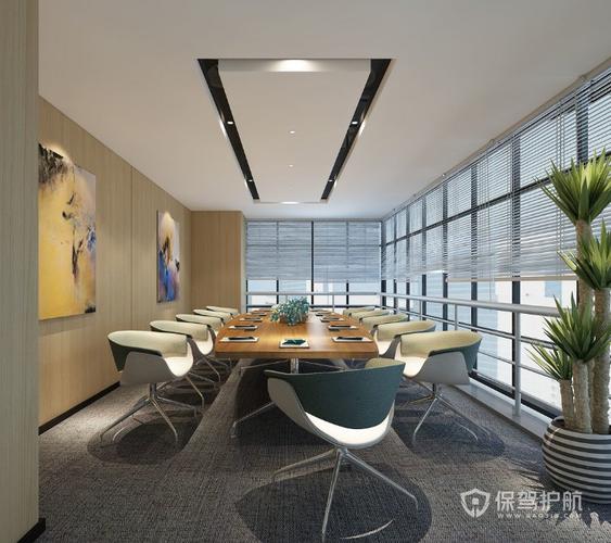 轻奢格调公司会议室装修效果图