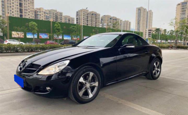 宁波二手奔驰slk级 2008 款 slk 200k passion 黑色 - 小猪二手车