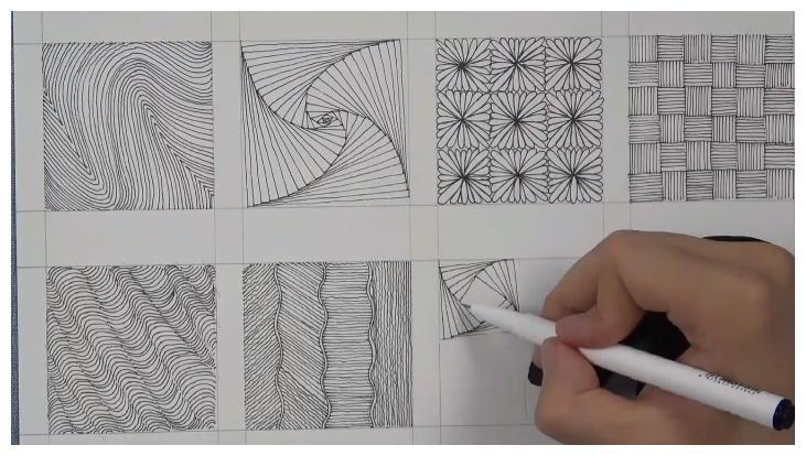 手绘控笔技巧!最有效的控笔练习,让你少走很多弯路