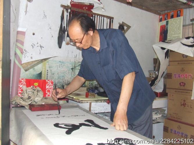 转载徐州书法家梁奇忠其人其书小记淮海书画名
