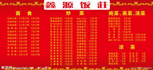 菜单菜谱图片[源文件,psd]