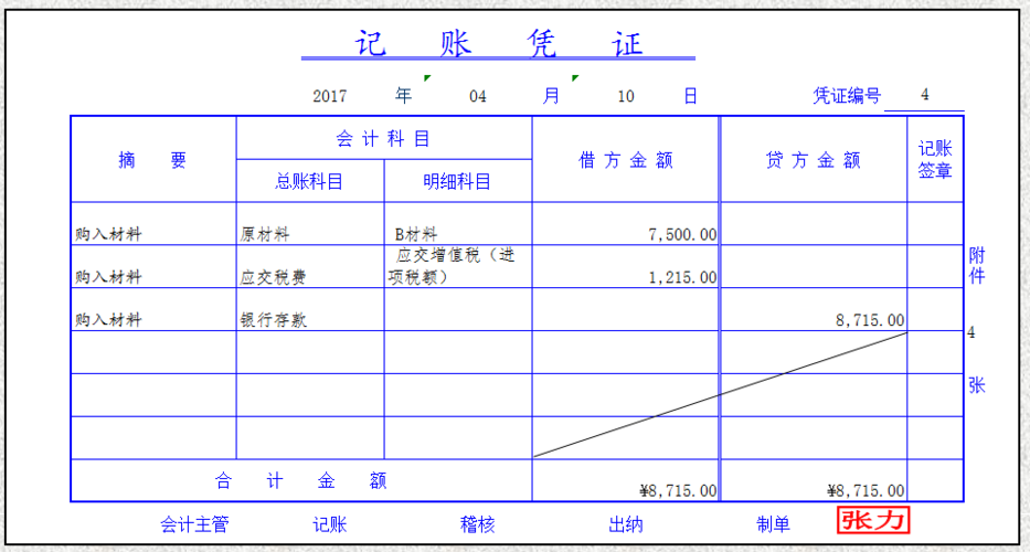 最新版财务会计同步模拟实训(最新版版)答案实训二记账凭证