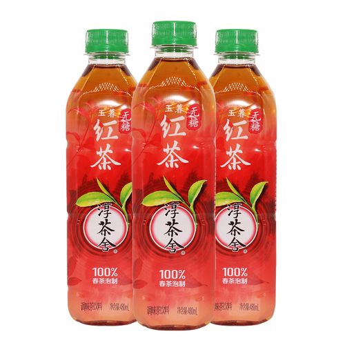 可口可乐淳茶舍玉暮红茶480ml12瓶整箱春茶无糖饮料饮品