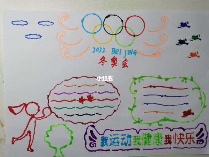 冬奥会手抄报_手抄报_人文_阅读
