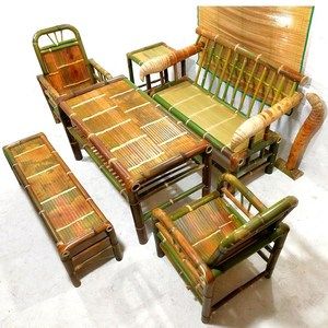 竹茶桌椅组合竹子桌子家用茶室竹桌现代简约休闲餐桌楠竹制品家具