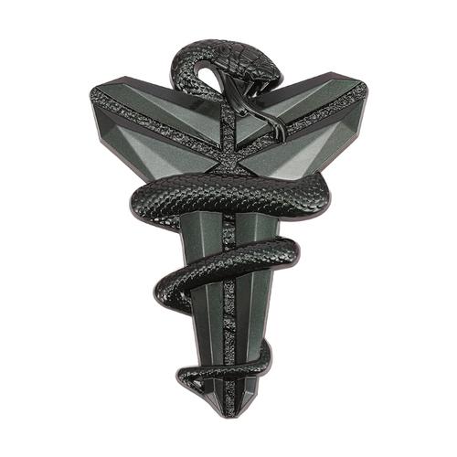 汽车nba科比标志kobe黑曼巴精神logo3d金属车标车贴车身贴纸车饰