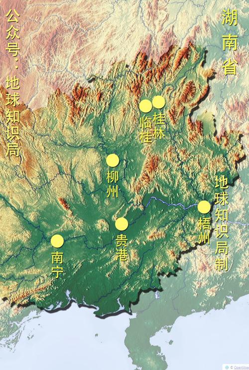 广西为什么喜欢换首府?地球知识局