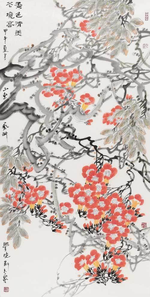 画家刘玉泉国画作品欣赏