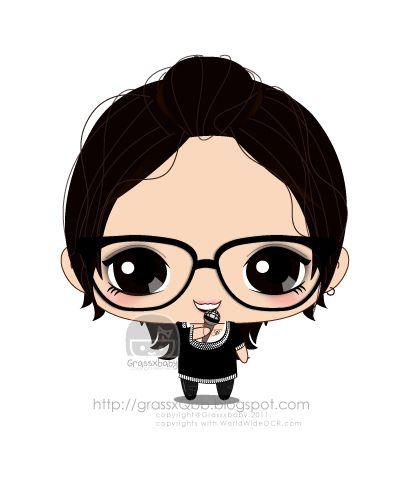 大头笔笔,周笔畅 卡通 兜兜 笔笔 烫烫 畅畅 萌