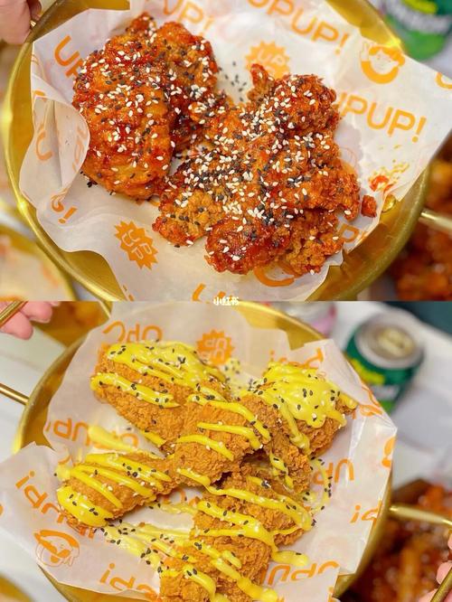 我心目武汉最好吃的韩式炸鸡99人均30 吃撑_炸鸡_江汉路_年糕_美食